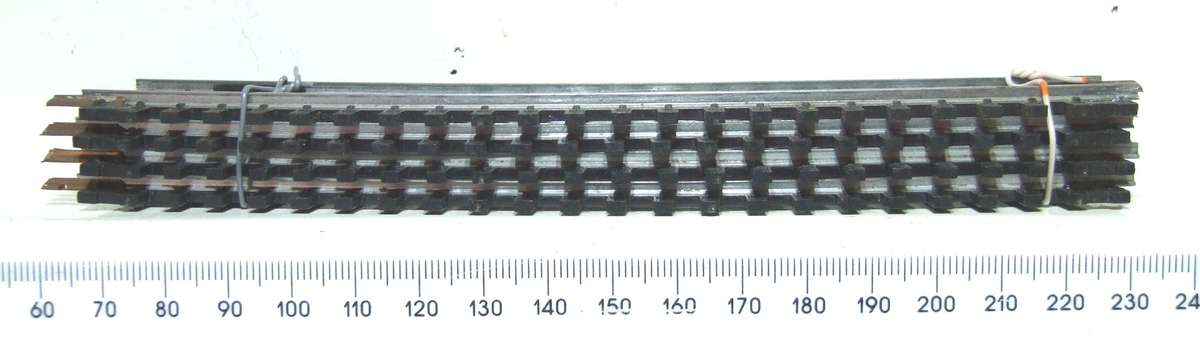 LIMA HO: 2x Pairs of Compensation Steel Track in Fair Used un-boxed condition.(Italy))