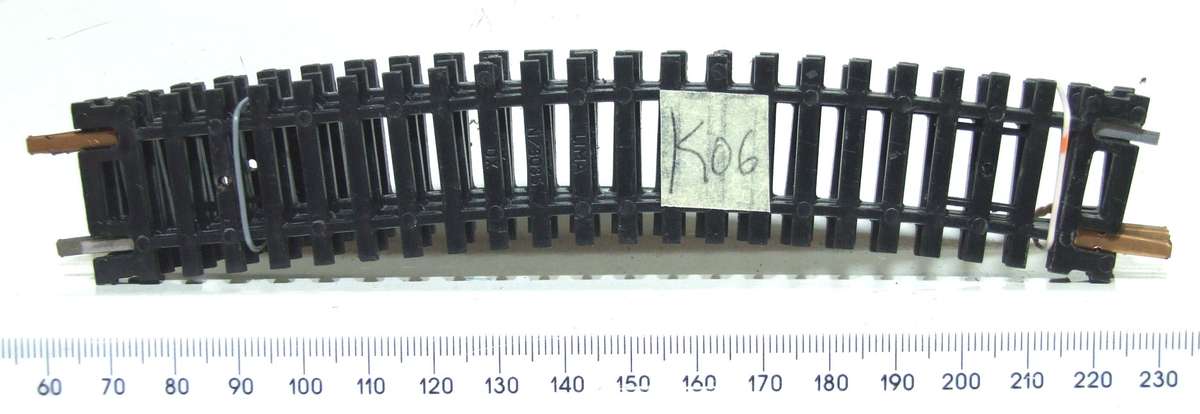 LIMA HO: 2x Pairs of Compensation Steel Track in Fair Used un-boxed condition.(Italy))