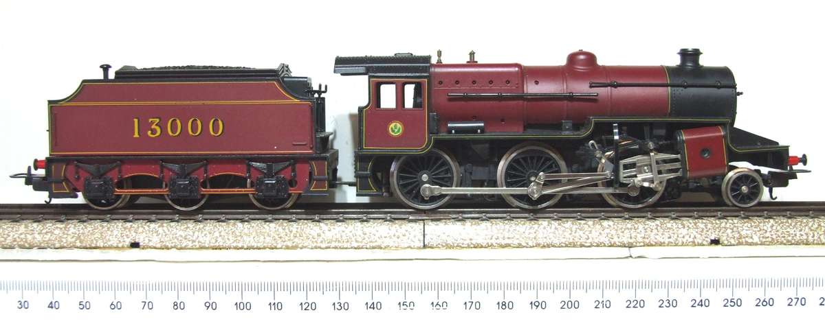 LIMA OO: Vintage 2-6-0 LMS "CRAB" No.13000 Steam Loco Very Good Running, Boxed Condition.(Italy)