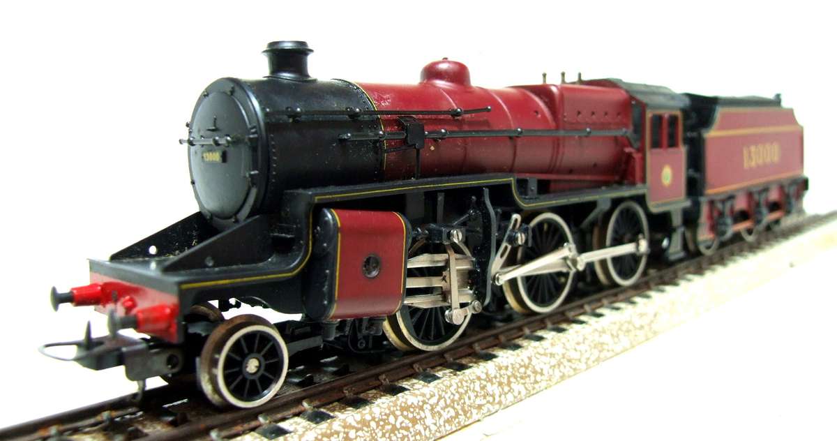 LIMA OO: Vintage 2-6-0 LMS "CRAB" No.13000 Steam Loco Very Good Running, Boxed Condition.(Italy)