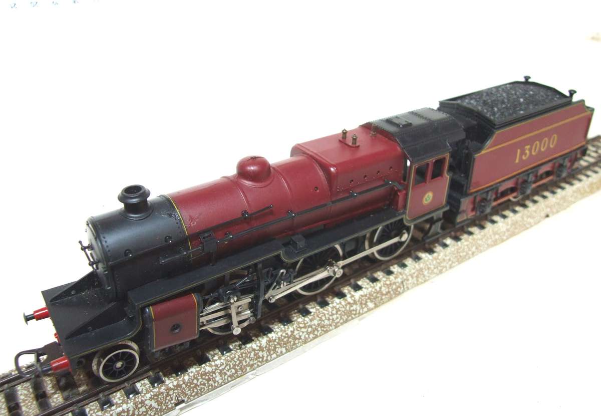 LIMA OO: Vintage 2-6-0 LMS "CRAB" No.13000 Steam Loco Very Good Running, Boxed Condition.(Italy)