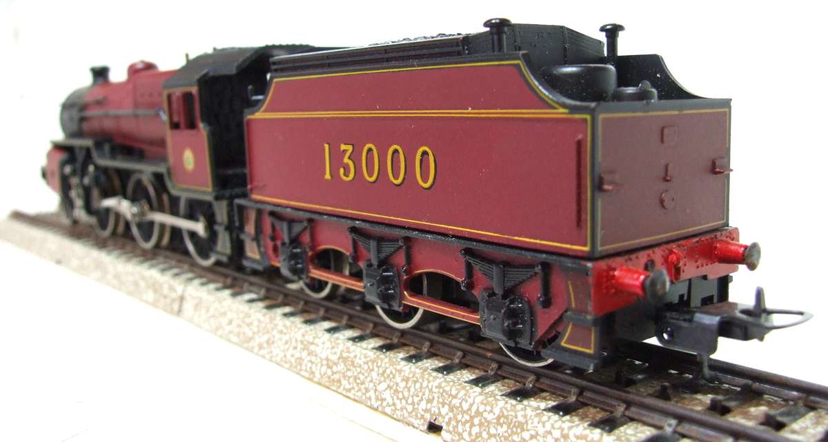 LIMA OO: Vintage 2-6-0 LMS "CRAB" No.13000 Steam Loco Very Good Running, Boxed Condition.(Italy)