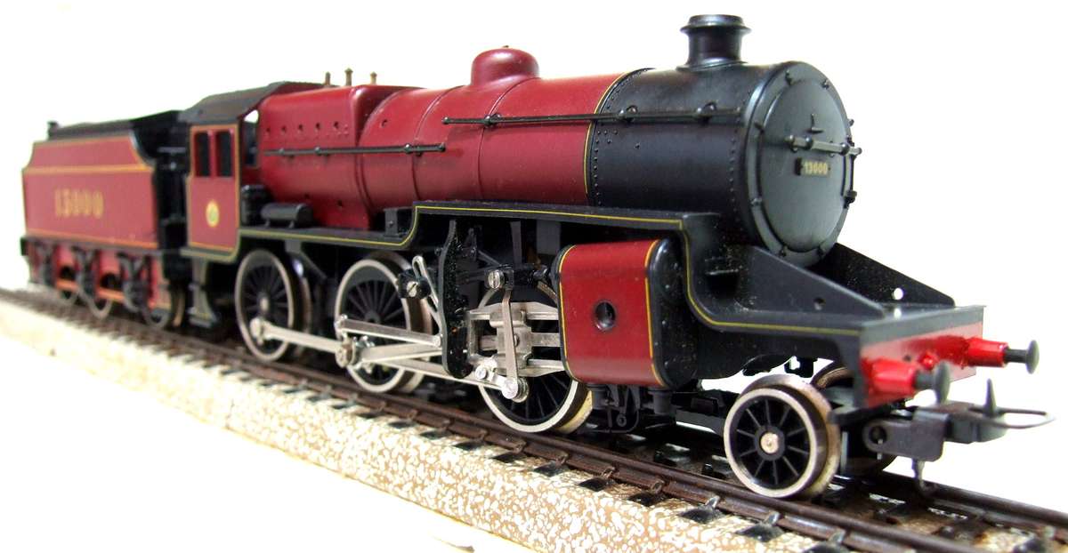 LIMA OO: Vintage 2-6-0 LMS "CRAB" No.13000 Steam Loco Very Good Running, Boxed Condition.(Italy)