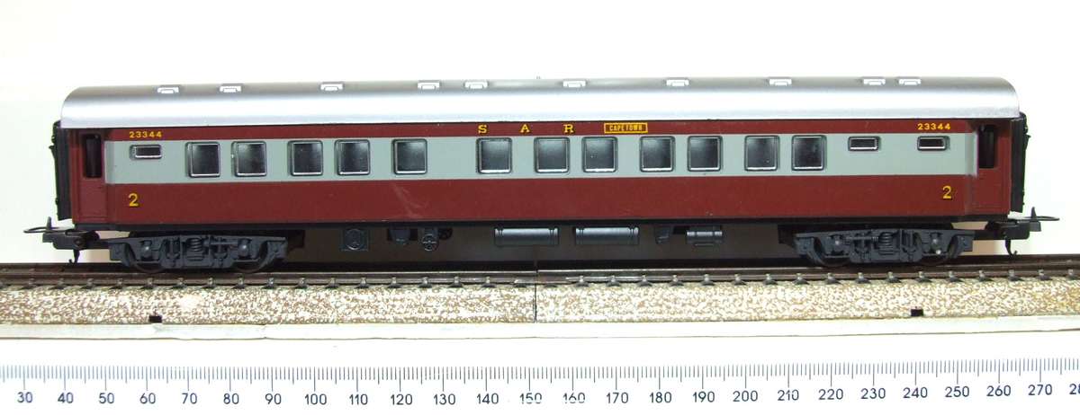 LIMA HO: SAR `Trans Karoo Cape Town` 2nd Class Coach in Very Good, Boxed condition(Italy)