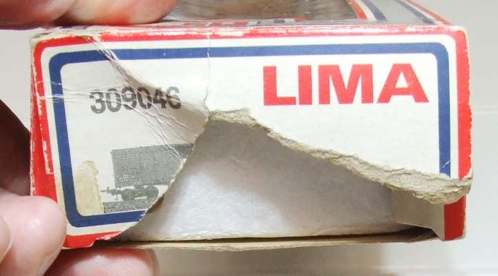 LIMA HO: SAR Brown OZ Wagon in Fair Boxed, Used Condition (Italy)