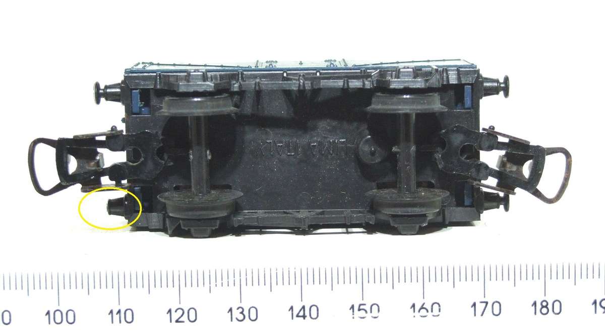 LIMA HO: British Coal Hopper in Good Boxed condition (Italy)