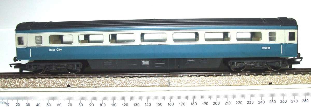 HORNBY OO:  European "Inter City" Passenger Coach in Good Un-Boxed condition.(England)