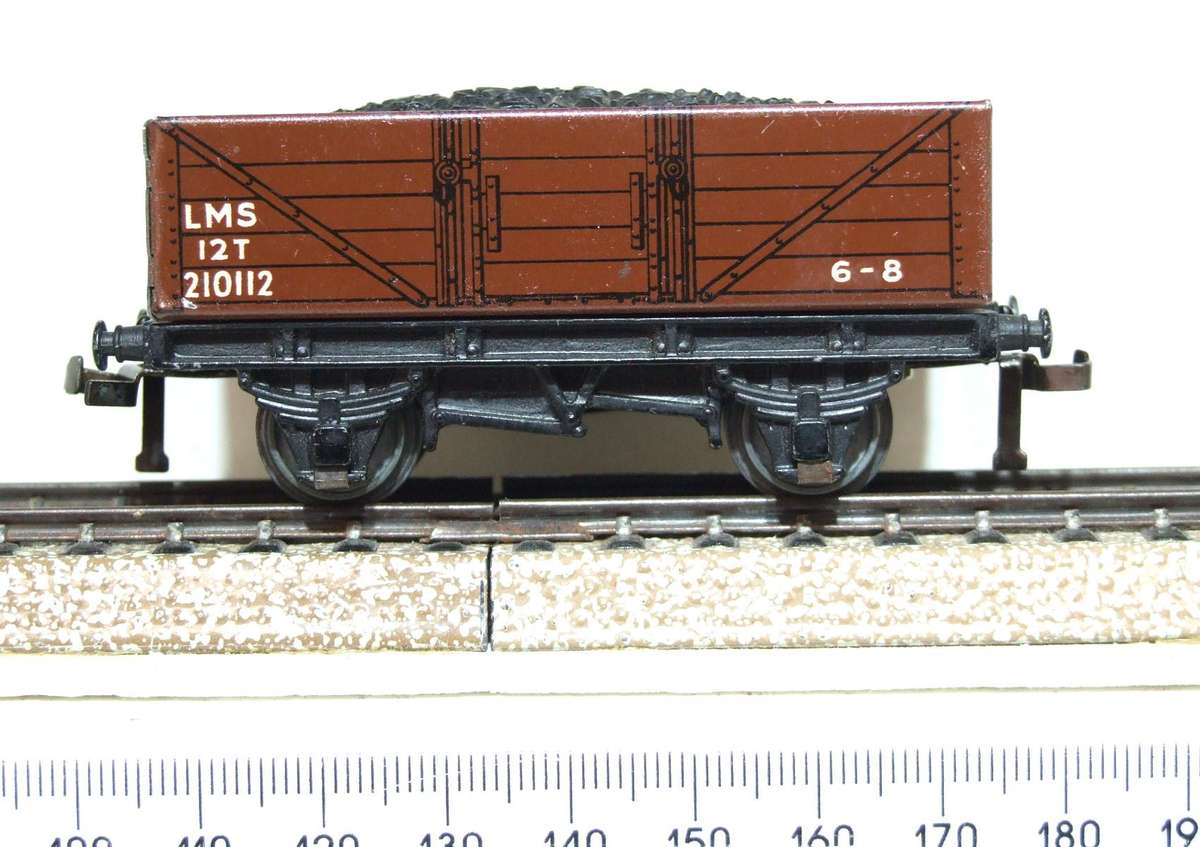 HORNBY OO:  Vintage English "LMS" Coal Car in Good Un-Boxed condition.