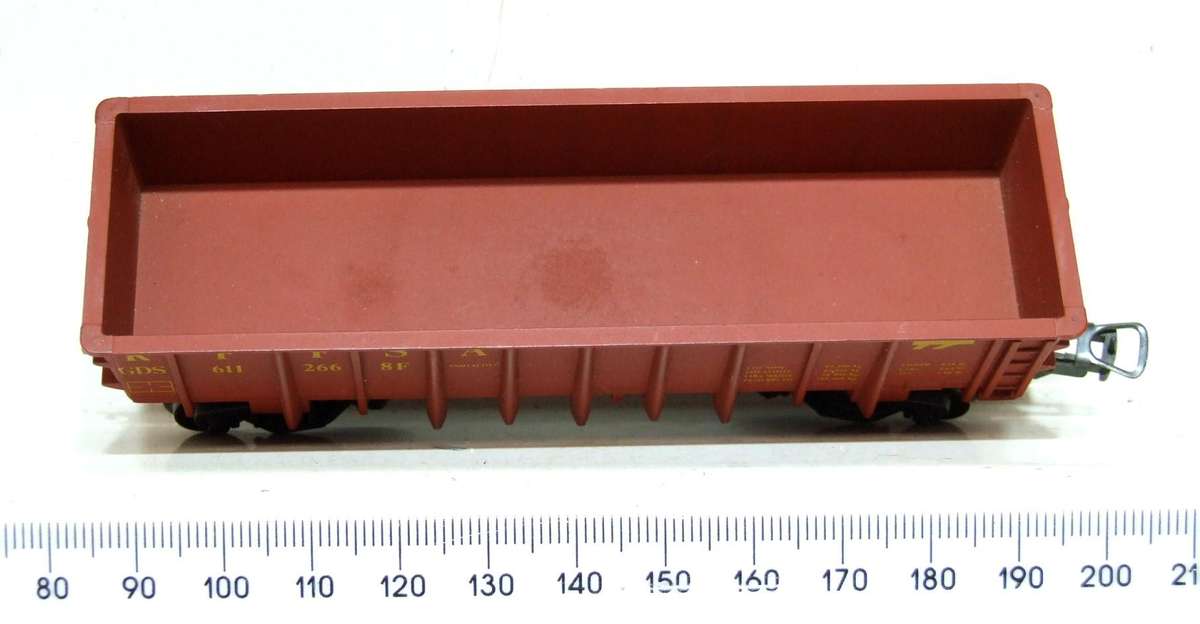 FRATESCHI HO: Coal Hopper with Different Couplings in Good Boxed, Used condition (Italy)