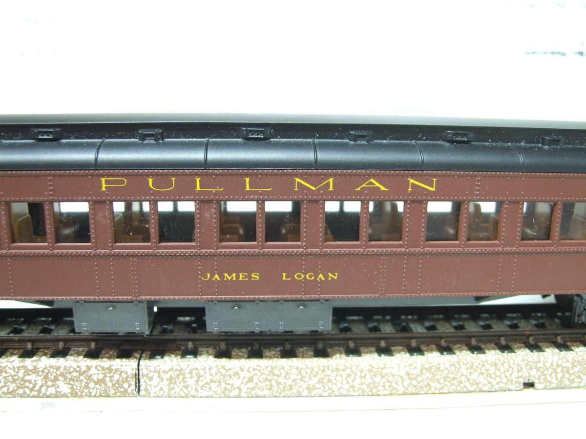 RIVAROSSI HO: Detailed US "PENCELVANIA" Passenger Coach with Lights in Good Un-Boxed condition.