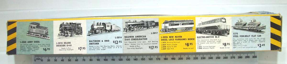 RIVAROSSI HO: Detailed US "PENCELVANIA" Passenger Coach with Lights in Good Un-Boxed condition.