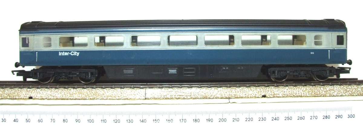 HORNBY OO:  European "Inter City" Passenger Coach in Good Un-Boxed condition.(England)