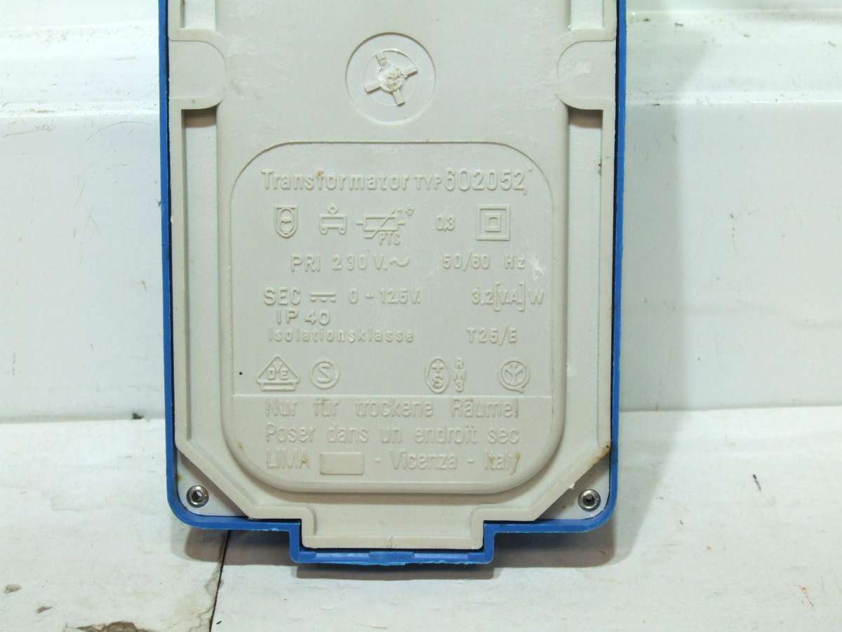 LIMA POWER SUPPLY:  European 220V/12.5V DC Power Supply/Controller in good un-boxed condition(Italy)