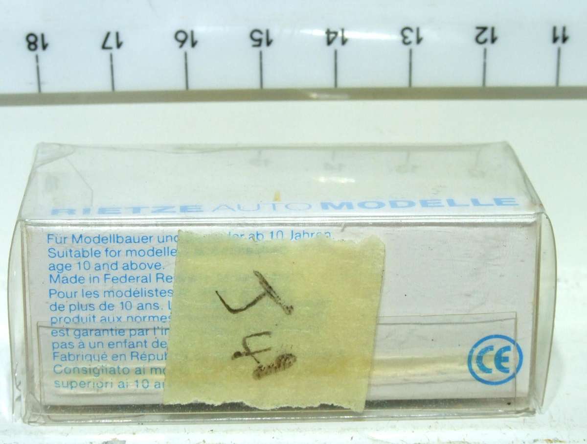 RIETZE HO: Highly Detailed OPEL ASSTRA Rally Car  in Like New Boxed Condition.(Germany)