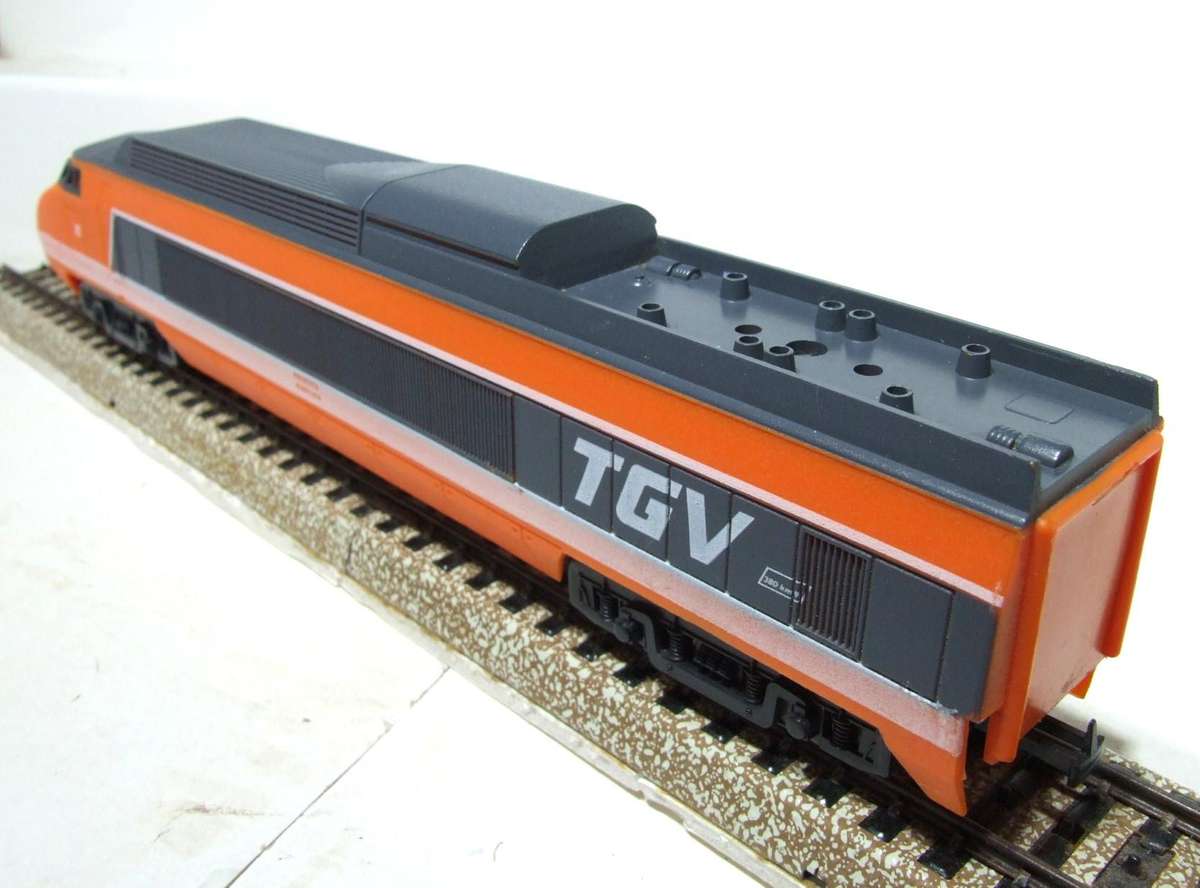 LIMA HO:  Vintage SNCF TGV High Speed Dummy Locomotive in Good Un-Boxed condition.