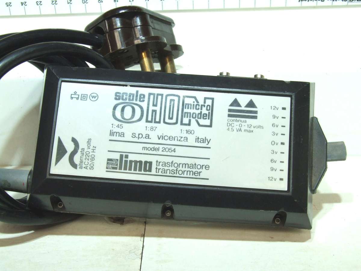 LIMA POWER SUPPLY:  European 220V/12.5V DC Power Supply/Controller in good un-boxed condition(Italy)