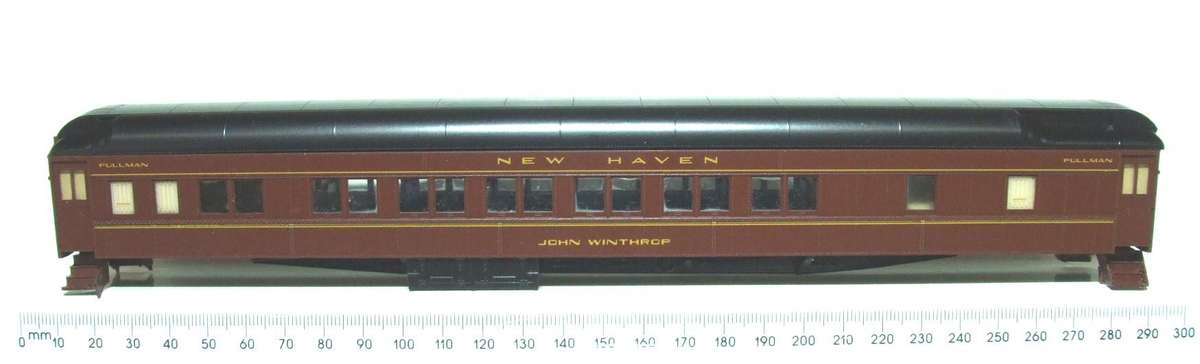 BRANCHLINE HO:Detailed American "NEW HAVEN" Pass Coach in New Partly Assembled Boxed condition.(USA