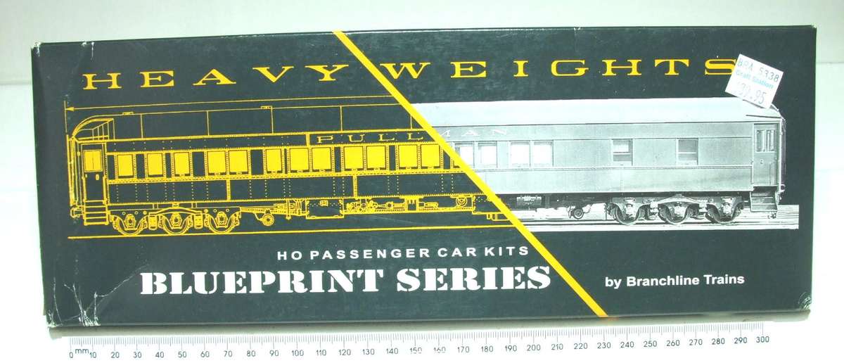 BRANCHLINE HO: Detailed American"NEW HAVEN" Pass Coach Kit in Good Assembled Boxed Condition.(US