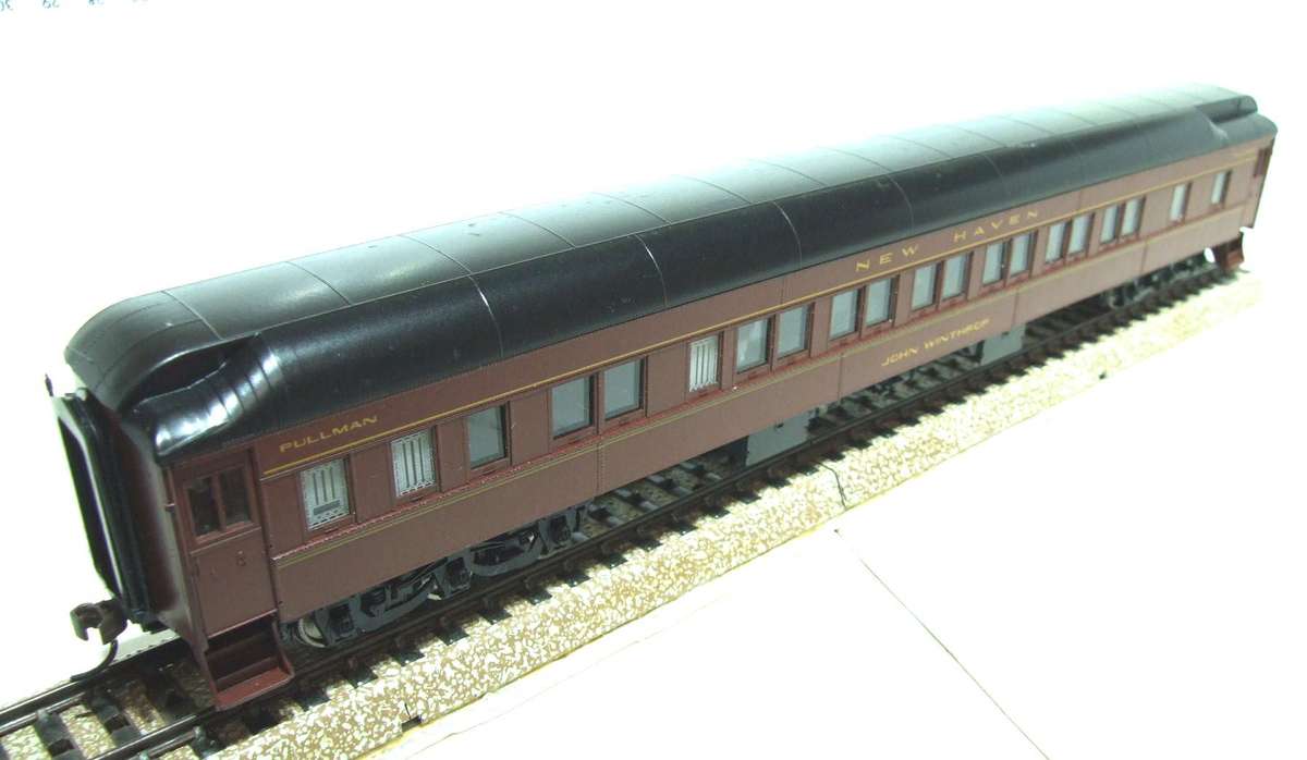 BRANCHLINE HO: Detailed American"NEW HAVEN" Pass Coach Kit in Good Assembled Boxed Condition.(US