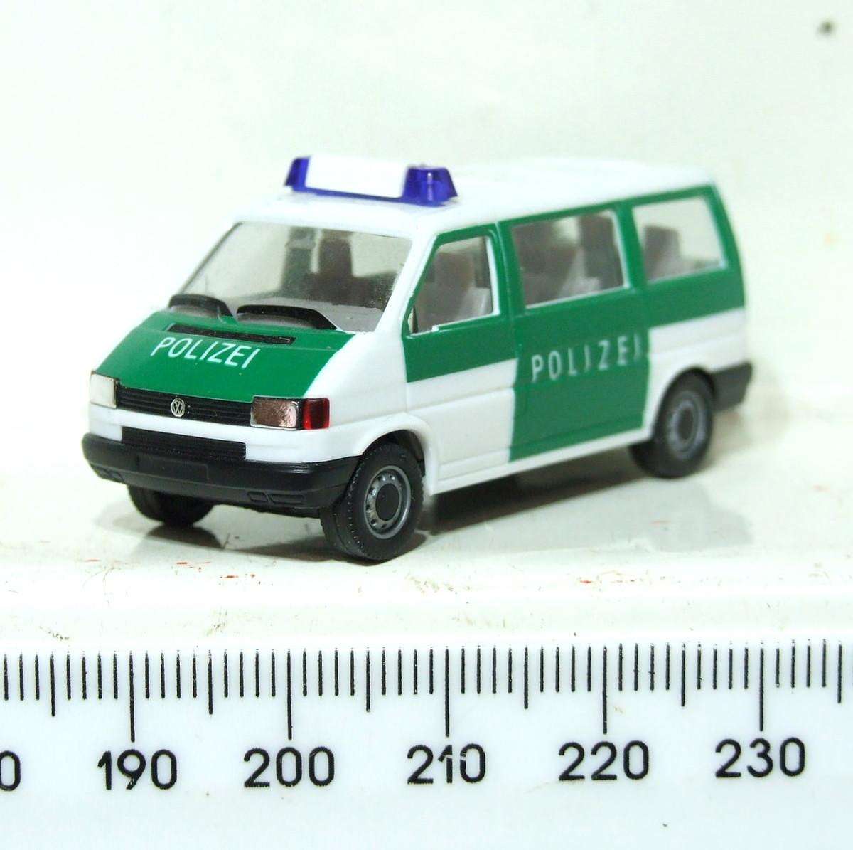 HERPA HO: Highly Detailed Polizei VW Transporter in Very Good Un-Boxed Condition.(Germany)