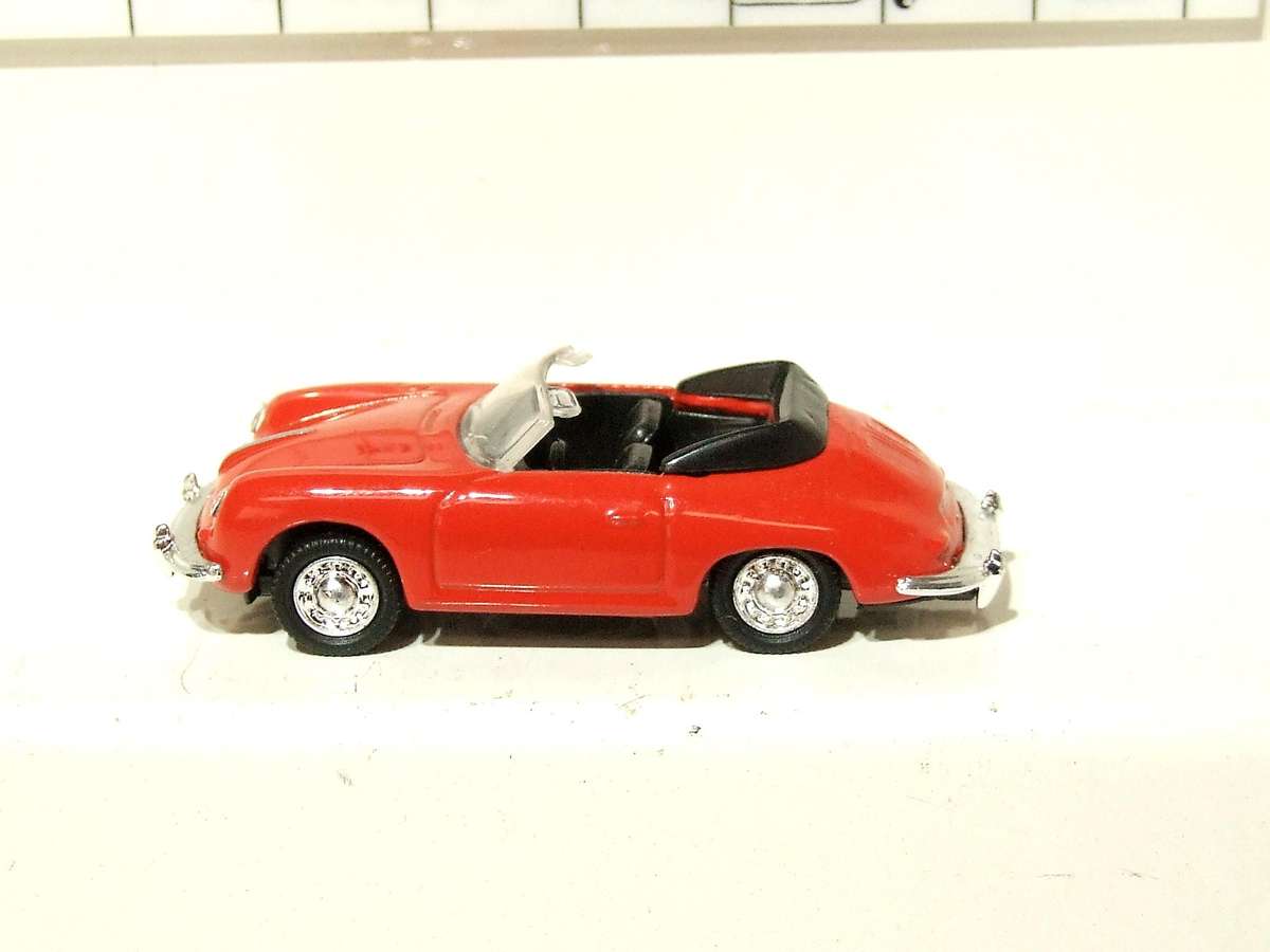 HIGH SPEED HO: Highly Detailed Classic Porsche Cabriole in Good Un-Boxed Condition.
