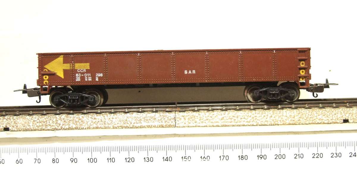 LIFE-LIKE HO: SAR CCR Coal Hopper in Good Un-boxed, Used condition (Italy)