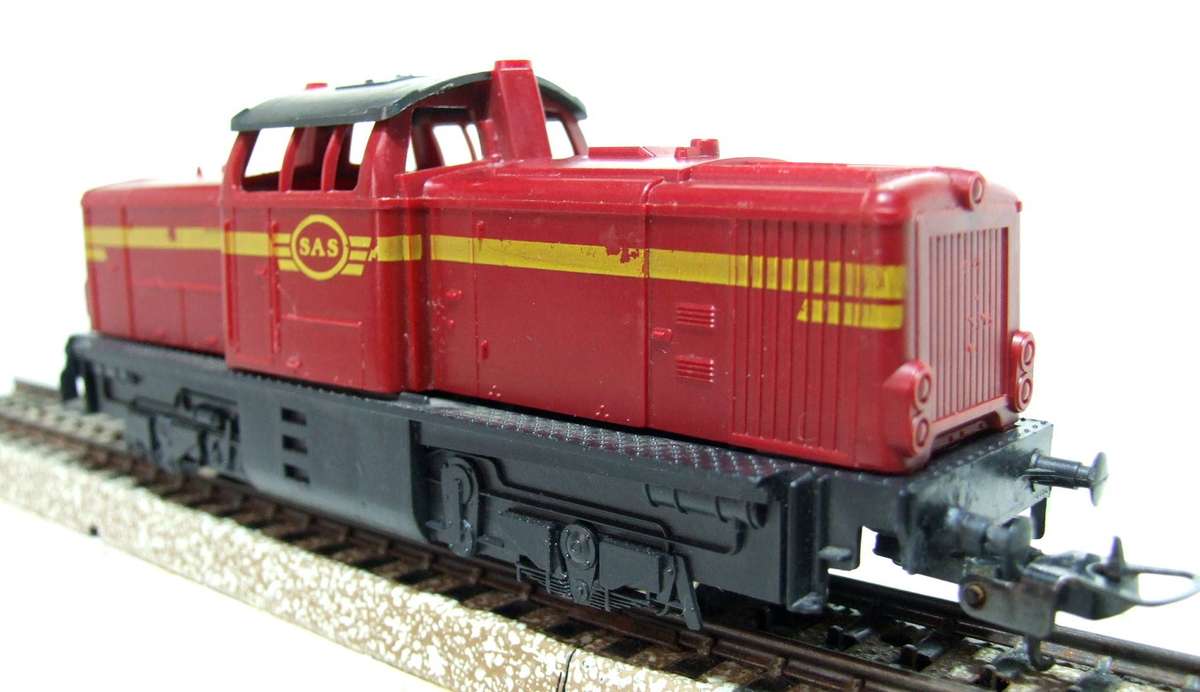 LIMA HO:  SAR Diesel Locomotive in Fair, Un-boxed and Used Condition(Italy)