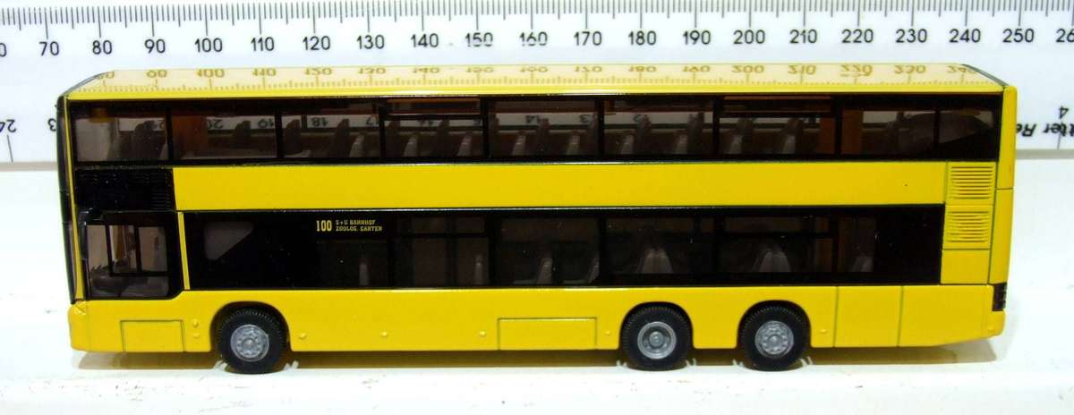 SIKU HO: Highly Detailed Passenger Double Deck Bus in Like New Boxed Condition.