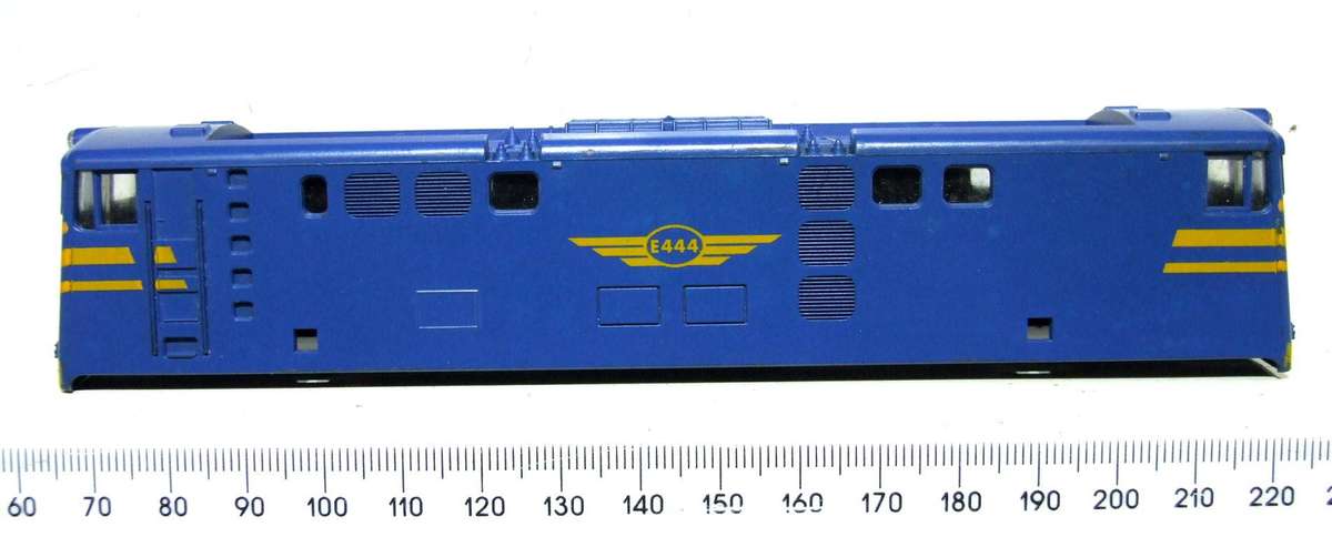 LIMA HO:  SAR ` Blue Train` E5 Locomotive Body in Very Good condition for Parts or Repair.(Italy)