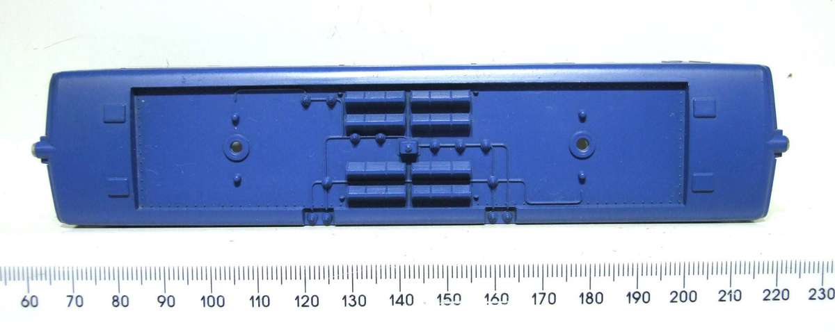 LIMA HO:  SAR ` Blue Train` E5 Locomotive Body in Very Good condition for Parts or Repair.(Italy)