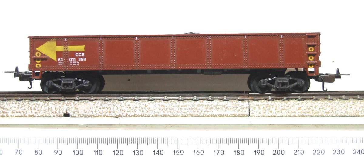 LIFE-LIKE HO: SAR CCR Coal Hopper in Good Un-boxed, Used condition (Italy)