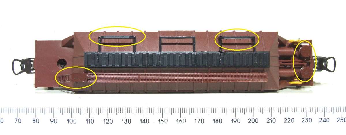 LIMA HO: SAR SUGAR Car in Fair, Refurbished, Un-boxed, Used condition (Italy)