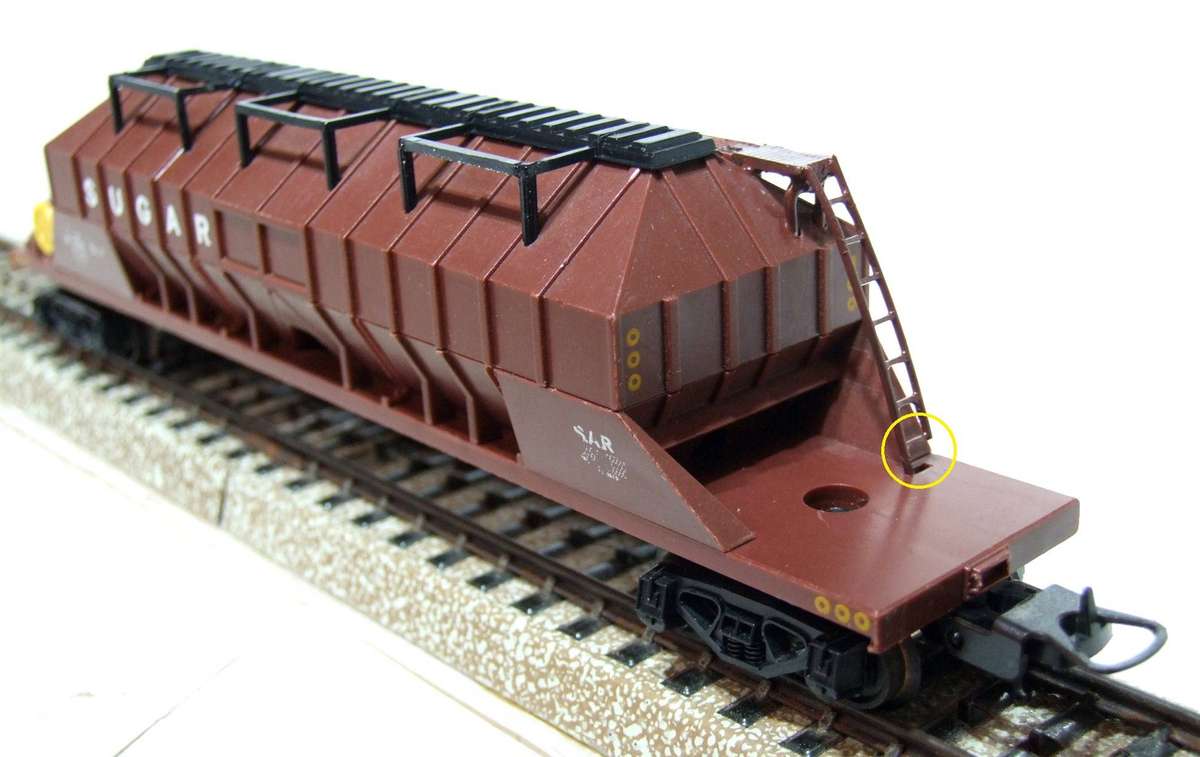 LIMA HO: SAR SUGAR Car in Fair, Refurbished, Un-boxed, Used condition (Italy)