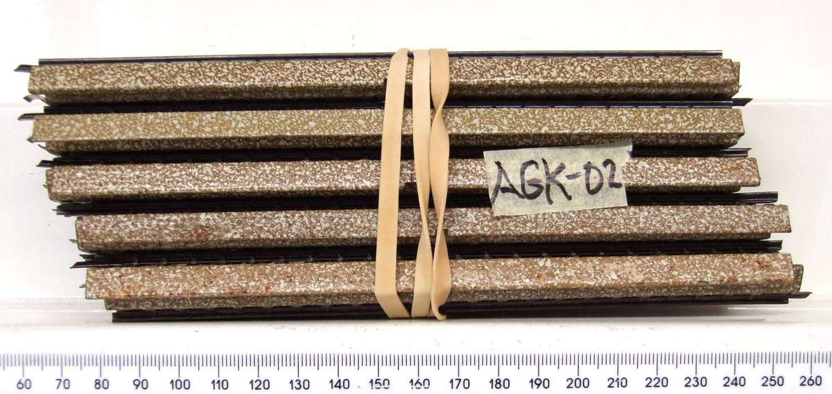 MARKLIN-M HO: 10x 3-Rail Strait(51061/1) Steel Track in Good Used un-boxed condition.(W-GR)