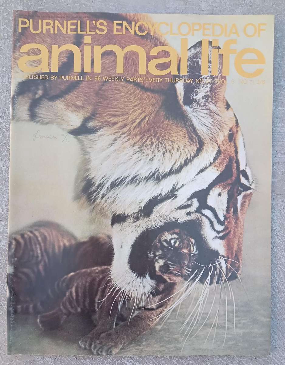 1970 Purnell's Encyclopedia Of Animal Life No87 (Vol6 No7)