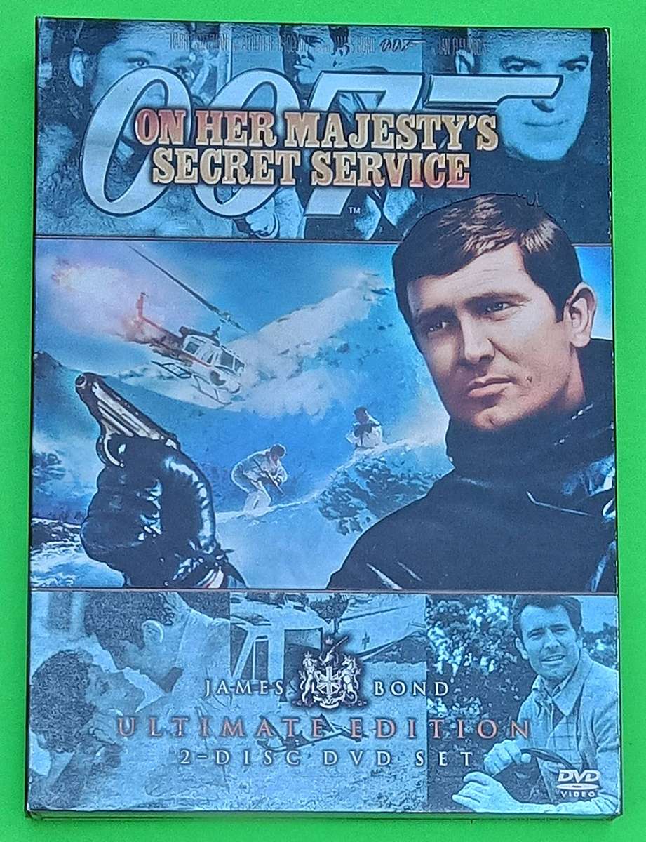 DVD- 007 On Her Majesty's Secret Service-Ultimate Edition 2 Disc DVD Set.