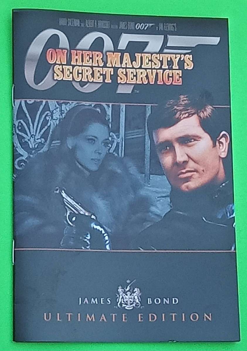 DVD- 007 On Her Majesty's Secret Service-Ultimate Edition 2 Disc DVD Set.