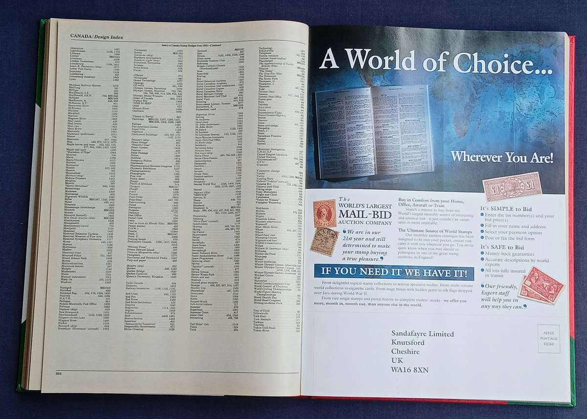 1998 Stanley Gibbons Stamp Catalogue-British Commonwealth 100th Edition-Volume 1 & 2.