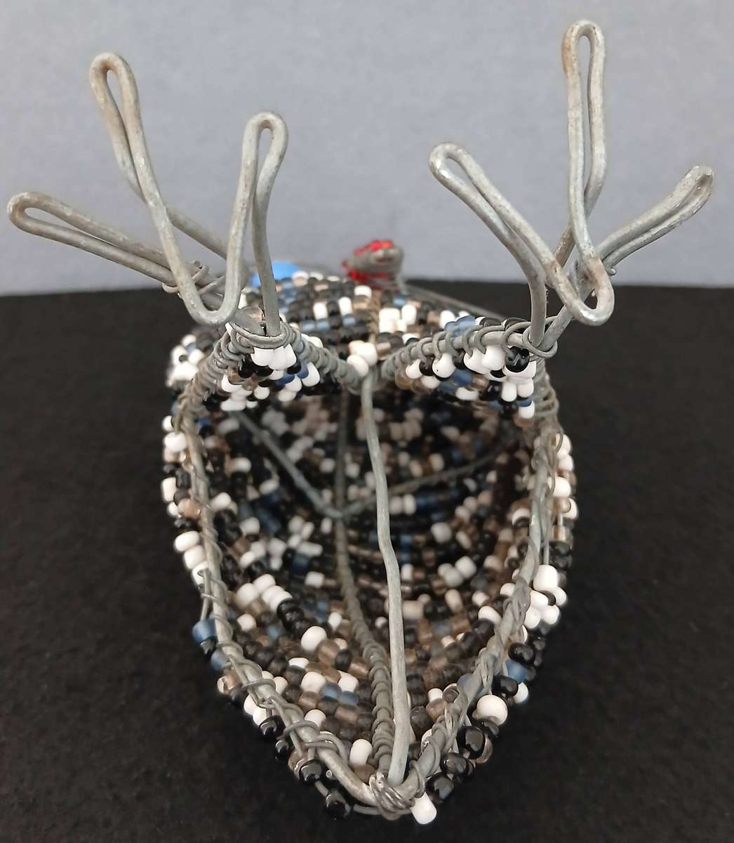 Traditional Art - Beaded Owl.