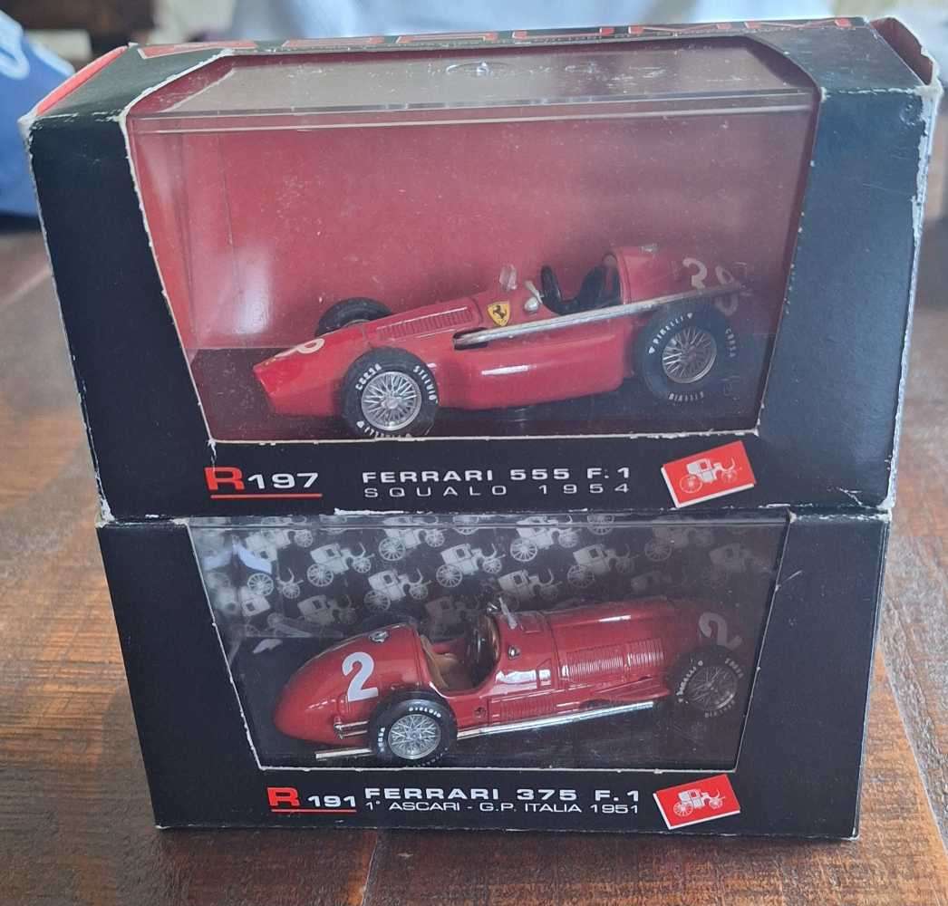 Set of 2x Brumm Ferrari models