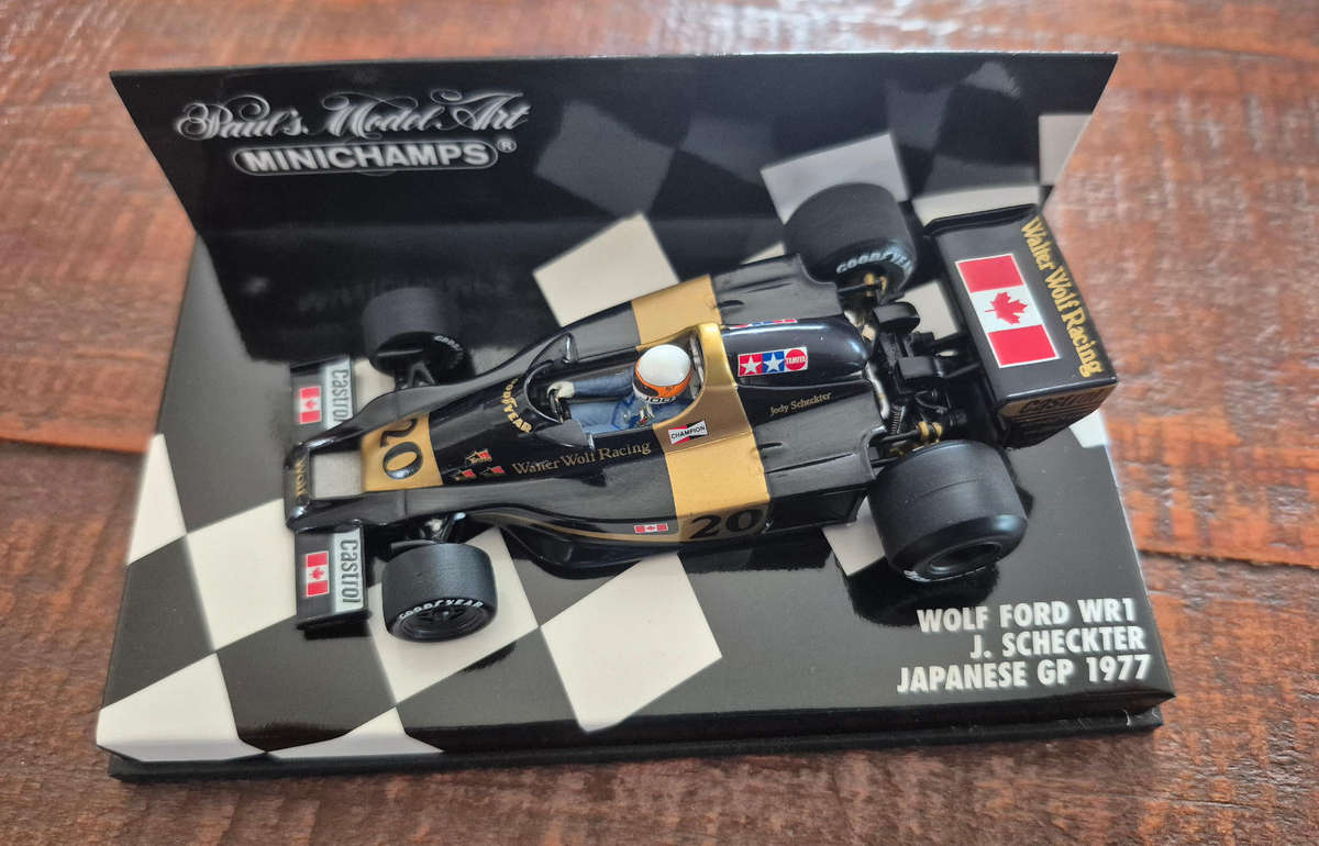 Minichamps wolf Ford J.Scheckter