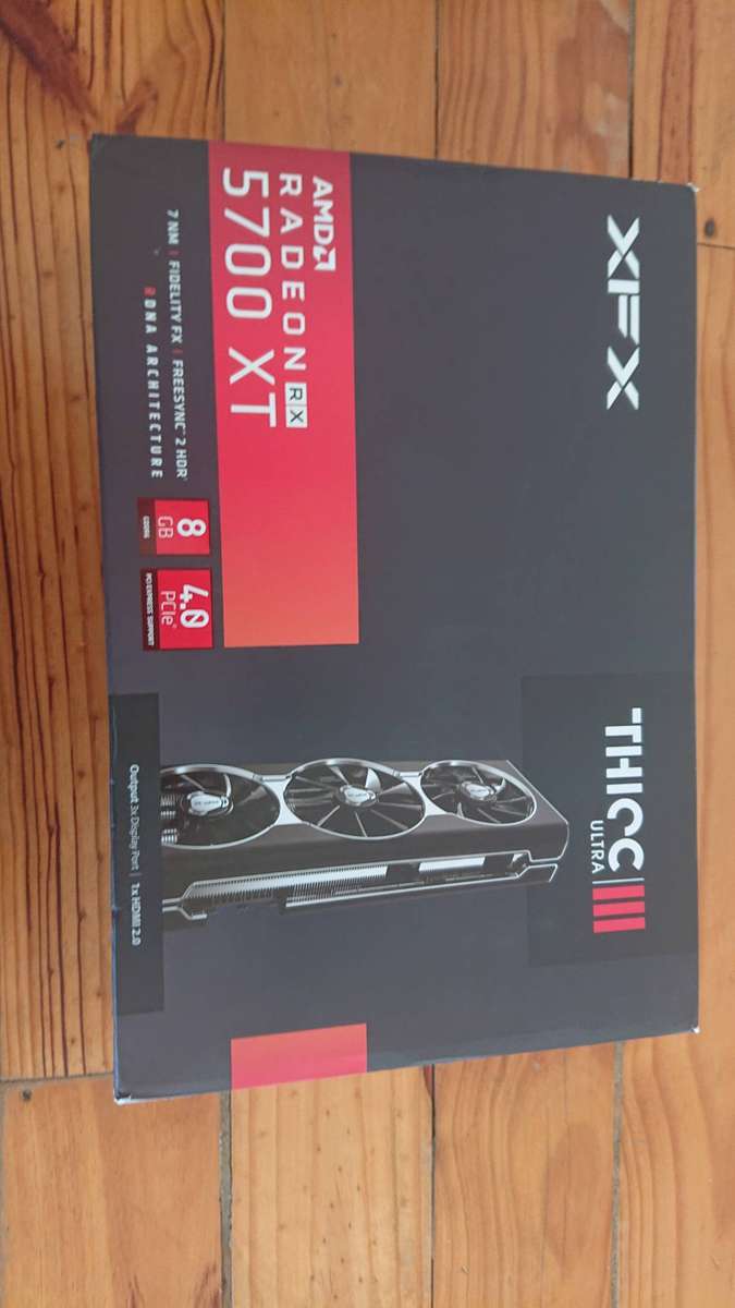 Broken XFX THICC AMD Radeon 5700XT 8GB PCIE 4.0