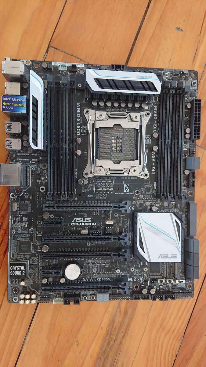 Broken ASUS X99A  USB 3.1 LGA 2011 v3 Motherboard
