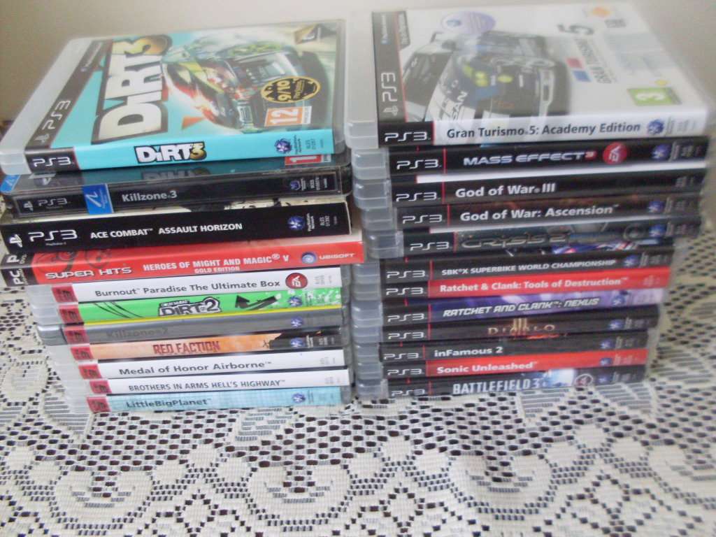 A JOBLOT OF ORIGINAL PS3 GAMES....ALL FOR 1 BID.....TOTAL 23 GAMES