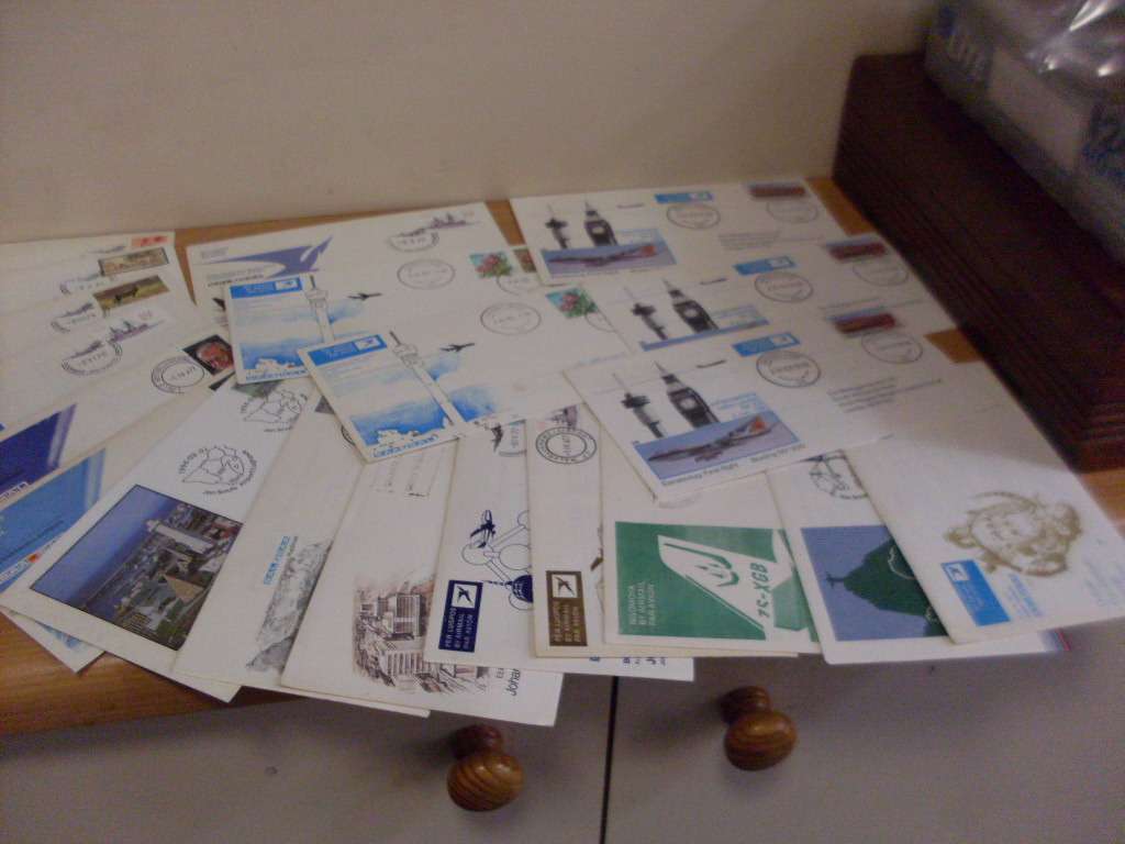 98 VARIOUS FLIGHT COVERS...SA AND OTHER