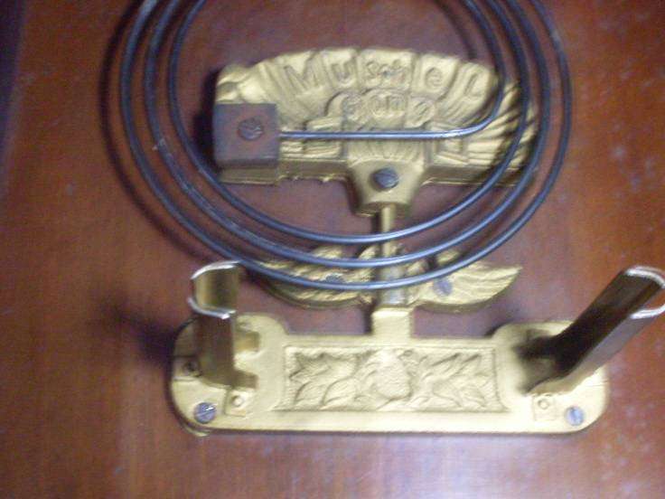 LARGE VINTAGE WALL CLOCK...WORKS ERRATICALLY ...NEEDS ATTENTION