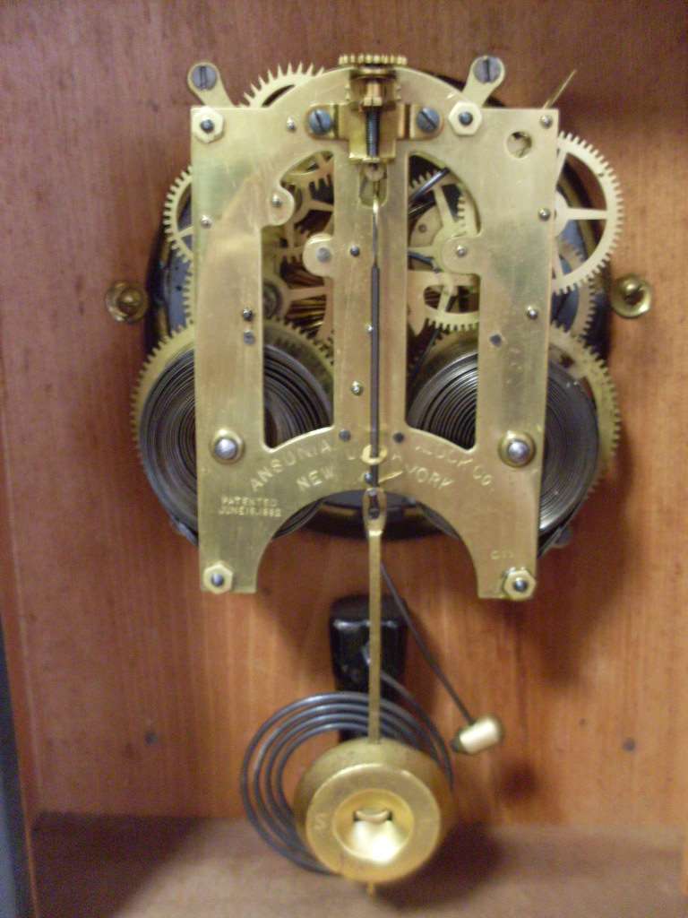 VINTAGE ANSONIA MANTLE CLOCK...8 DAY SUSSEX STRIKE 1878....WORKING