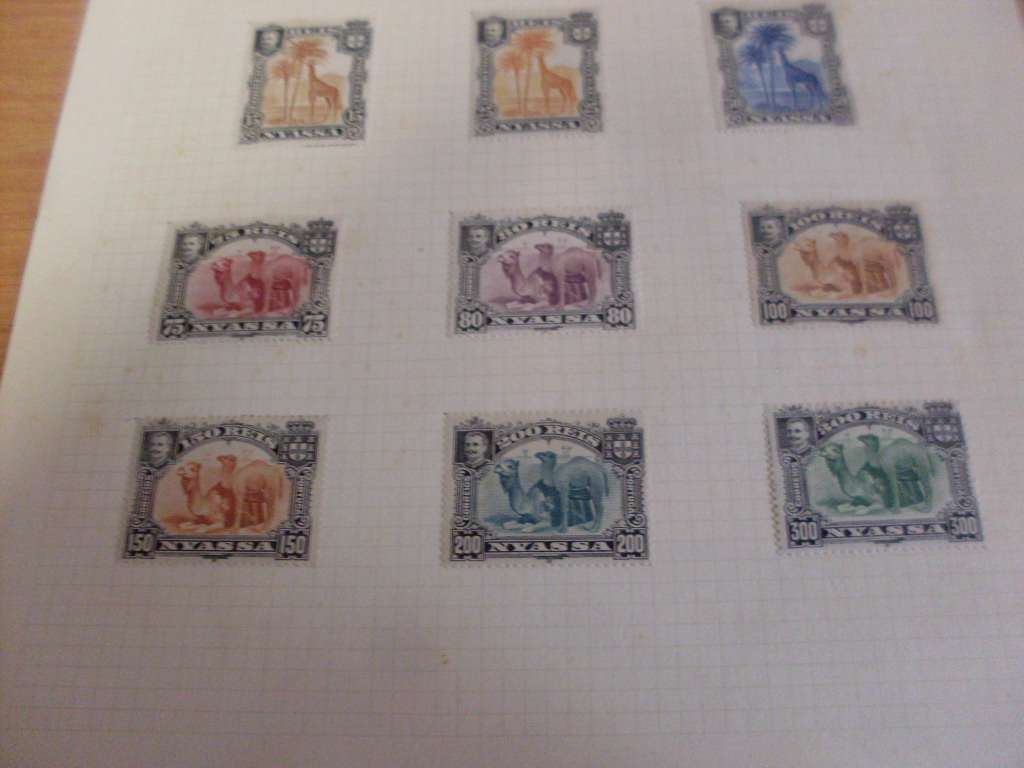 A COLLECTION OF NYASSA 1901/1921...CENTAVOS/REIS/SOME OVERPRINTS/MINT