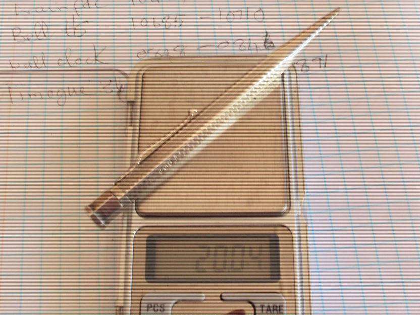 HALLMARKED SILVER PROPELLING PENCIL...20.04 GRAMS...12 CM