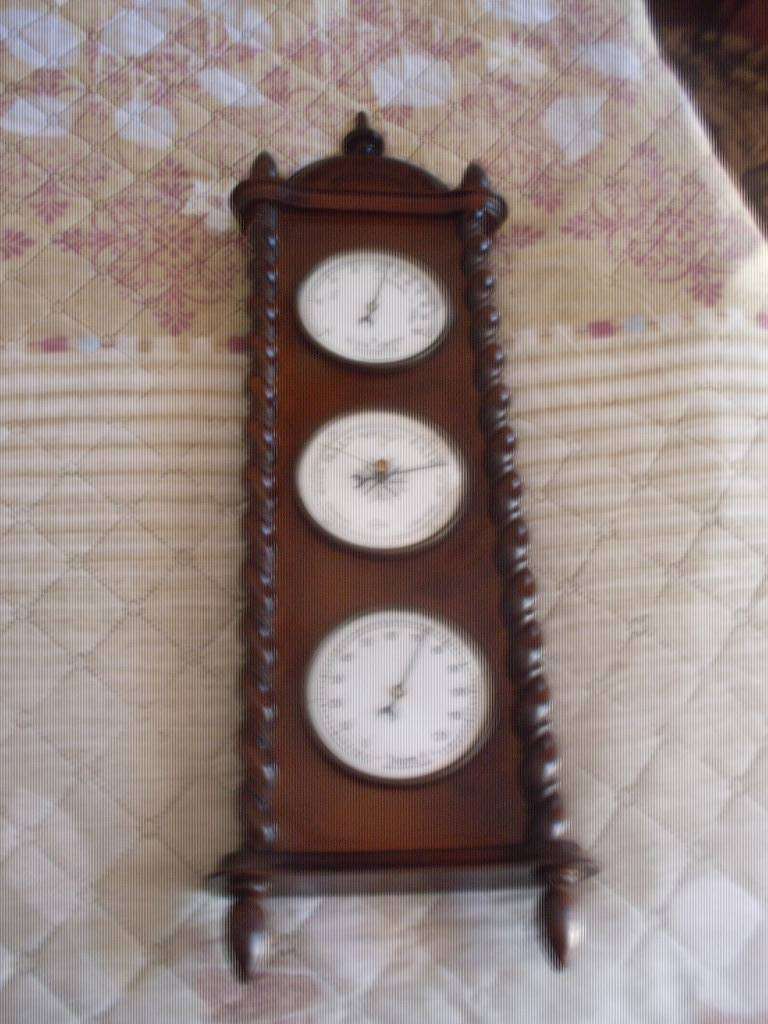 LOVELY WEST GERMAN BARICO BAROMETER THERMOMETER HYGROMETER
